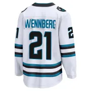 Men's Alex Wennberg San Jose Sharks Away 2nd Jersey - White Breakaway