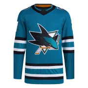 Men's Alex Wennberg San Jose Sharks Home Primegreen Jersey - Teal Authentic