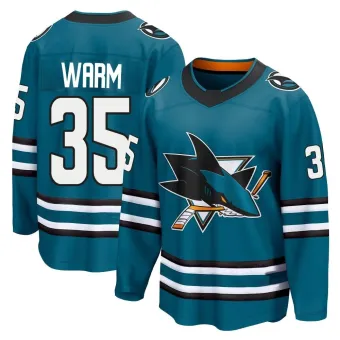 Men's Beck Warm San Jose Sharks Home 2nd Jersey - Teal Breakaway