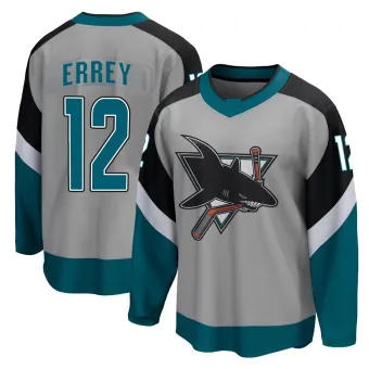 Men's Bob Errey San Jose Sharks 2020/21 Special Edition Jersey - Gray Breakaway