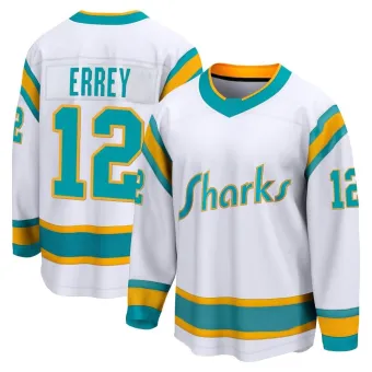 Men's Bob Errey San Jose Sharks Special Edition 2.0 Jersey - White Breakaway