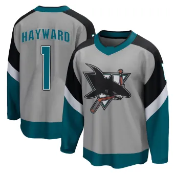 Men's Brian Hayward San Jose Sharks 2020/21 Special Edition Jersey - Gray Breakaway