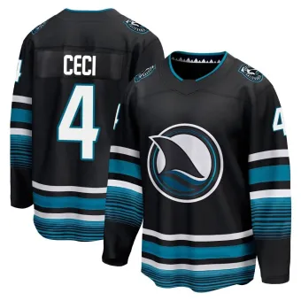 Men's Cody Ceci San Jose Sharks Alternate Premier Jersey - Black Breakaway