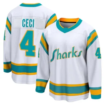 Men's Cody Ceci San Jose Sharks Special Edition 2.0 Jersey - White Breakaway