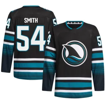 Men's Givani Smith San Jose Sharks Alternate Primegreen Jersey - Black Authentic