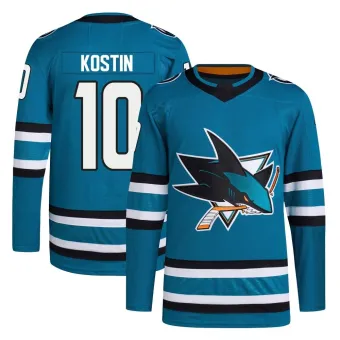 Men's Klim Kostin San Jose Sharks Home Primegreen Jersey - Teal Authentic