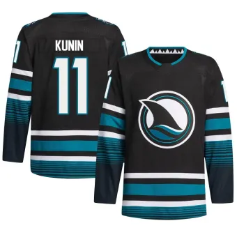 Men's Luke Kunin San Jose Sharks Alternate Primegreen Jersey - Black Authentic