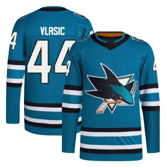 Men's Marc-Edouard Vlasic San Jose Sharks Home Primegreen Jersey - Teal Authentic