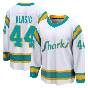 Men's Marc-Edouard Vlasic San Jose Sharks Special Edition 2.0 Jersey - White Breakaway