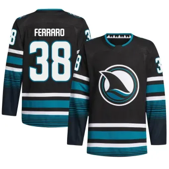 Men's Mario Ferraro San Jose Sharks Alternate Primegreen Jersey - Black Authentic