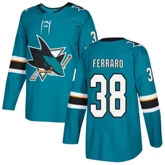 Men's Mario Ferraro San Jose Sharks Home Jersey - Teal Authentic