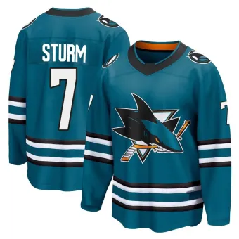 Men's Nico Sturm San Jose Sharks Home 2nd Jersey - Teal Breakaway