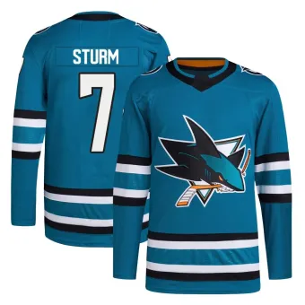 Men's Nico Sturm San Jose Sharks Home Primegreen Jersey - Teal Authentic