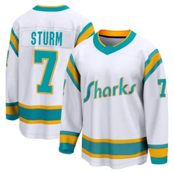 Men's Nico Sturm San Jose Sharks Special Edition 2.0 Jersey - White Breakaway