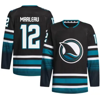 Men's Patrick Marleau San Jose Sharks Alternate Primegreen Jersey - Black Authentic