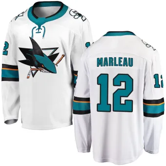 Men's Patrick Marleau San Jose Sharks Away Jersey - White Breakaway