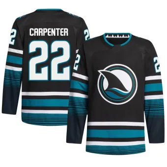 Men's Ryan Carpenter San Jose Sharks Alternate Primegreen Jersey - Black Authentic