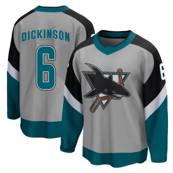 Men's Sam Dickinson San Jose Sharks 2020/21 Special Edition Jersey - Gray Breakaway