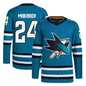 Men's Sergei Makarov San Jose Sharks Home Primegreen Jersey - Teal Authentic