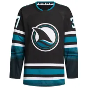 Men's Timothy Liljegren San Jose Sharks Alternate Primegreen Jersey - Black Authentic