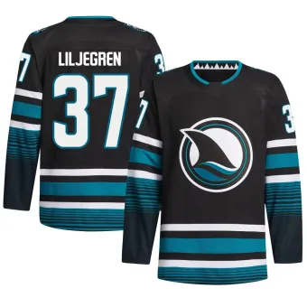 Men's Timothy Liljegren San Jose Sharks Alternate Primegreen Jersey - Black Authentic