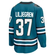 Men's Timothy Liljegren San Jose Sharks Home 2nd Jersey - Teal Breakaway