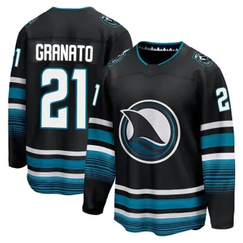 Men's Tony Granato San Jose Sharks Alternate Premier Jersey - Black Breakaway