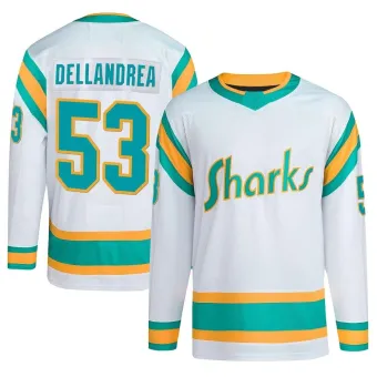 Men's Ty Dellandrea San Jose Sharks Reverse Retro 2.0 Jersey - White Authentic