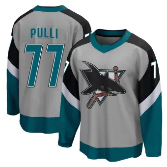 Men's Valtteri Pulli San Jose Sharks 2020/21 Special Edition Jersey - Gray Breakaway