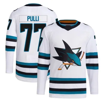 Men's Valtteri Pulli San Jose Sharks Away Primegreen Jersey - White Authentic