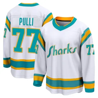 Men's Valtteri Pulli San Jose Sharks Special Edition 2.0 Jersey - White Breakaway