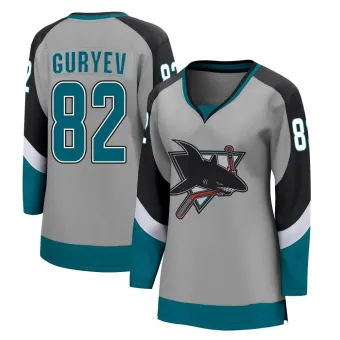 Women's Artem Guryev San Jose Sharks 2020/21 Special Edition Jersey - Gray Breakaway