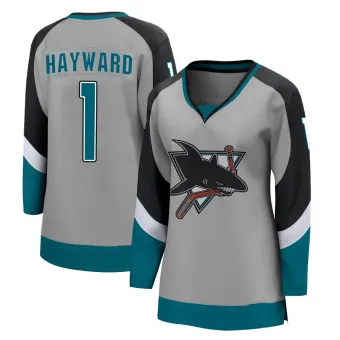 Women's Brian Hayward San Jose Sharks 2020/21 Special Edition Jersey - Gray Breakaway