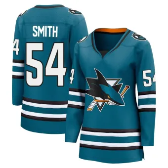 Women's Givani Smith San Jose Sharks Home 2nd Jersey - Teal Breakaway