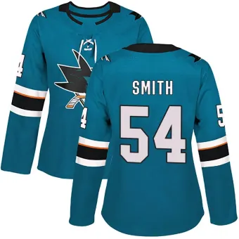 Women's Givani Smith San Jose Sharks Home Jersey - Teal Authentic