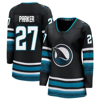 Women's Scott Parker San Jose Sharks Alternate Premier Jersey - Black Breakaway