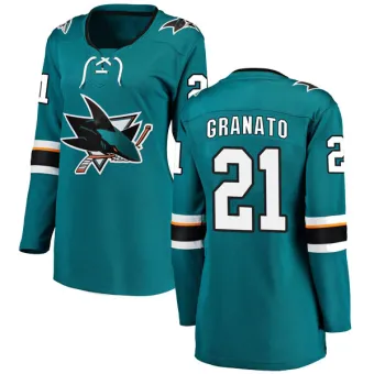 Women's Tony Granato San Jose Sharks Home Jersey - Teal Breakaway