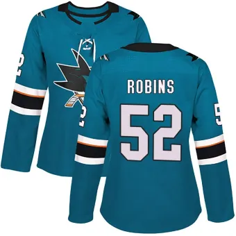 Women's Tristen Robins San Jose Sharks Home Jersey - Teal Authentic