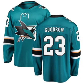 Youth Barclay Goodrow San Jose Sharks Home Jersey - Teal Breakaway