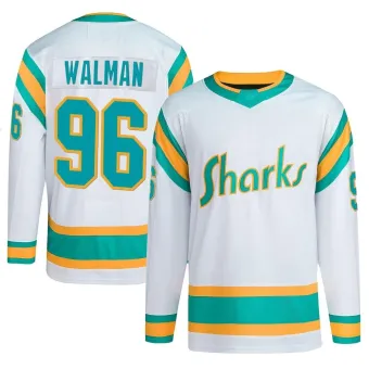 Youth Jake Walman San Jose Sharks Reverse Retro 2.0 Jersey - White Authentic