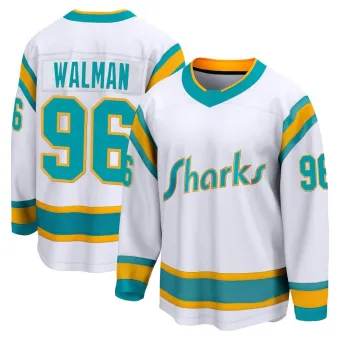 Youth Jake Walman San Jose Sharks Special Edition 2.0 Jersey - White Breakaway