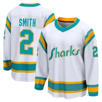 Youth Will Smith San Jose Sharks Special Edition 2.0 Jersey - White Breakaway